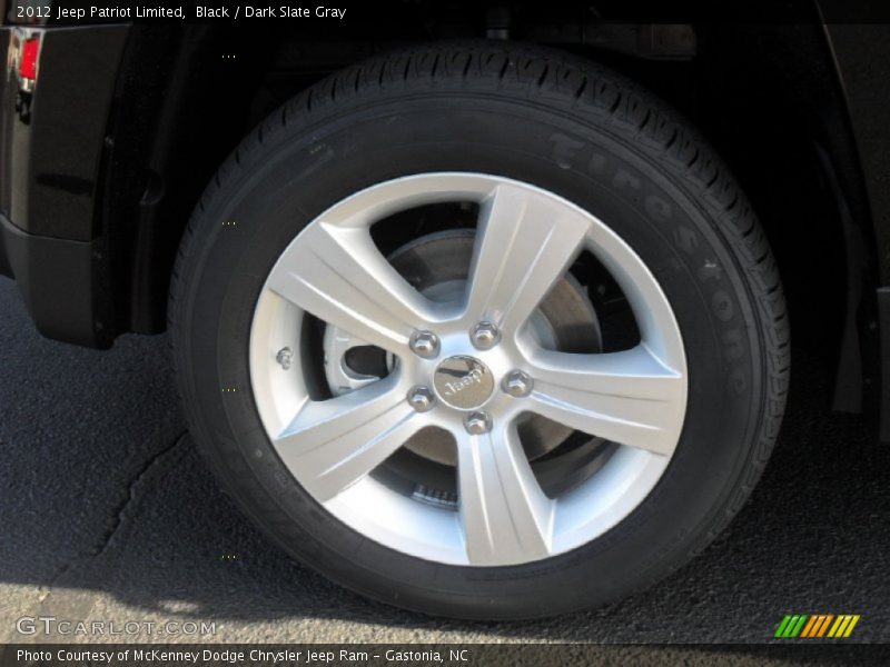 Black / Dark Slate Gray 2012 Jeep Patriot Limited