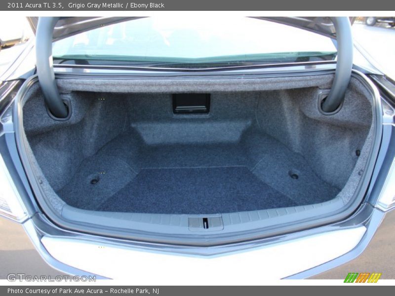 Grigio Gray Metallic / Ebony Black 2011 Acura TL 3.5