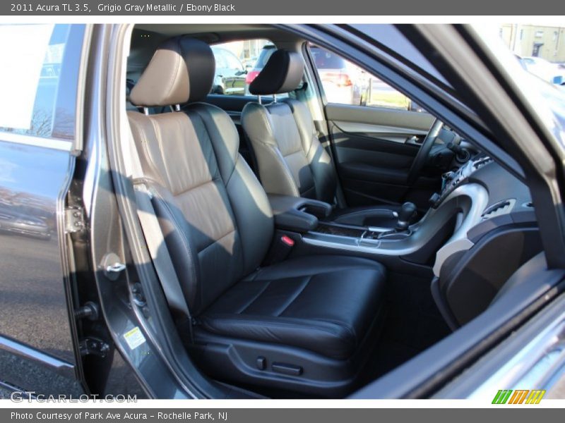 Grigio Gray Metallic / Ebony Black 2011 Acura TL 3.5