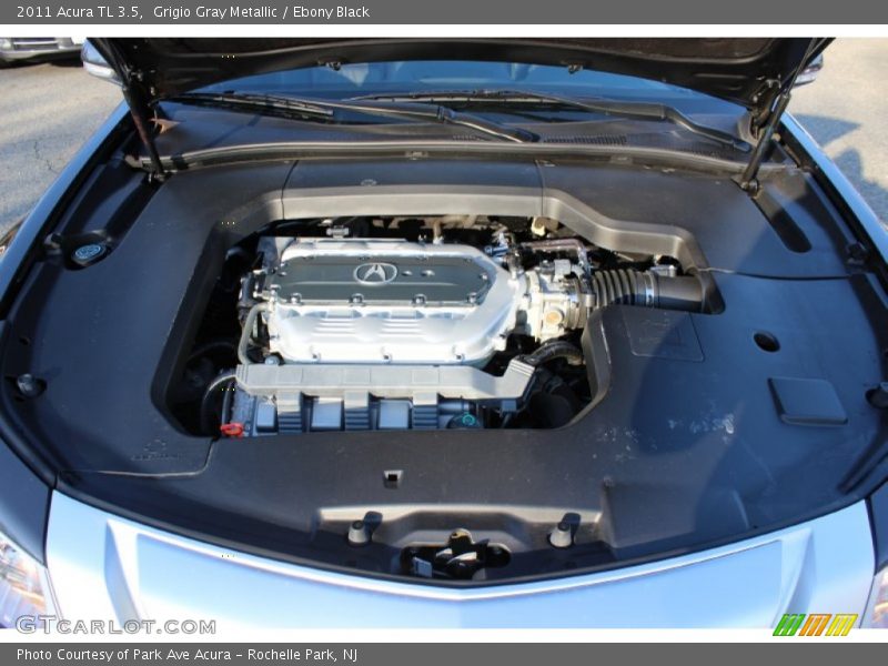 Grigio Gray Metallic / Ebony Black 2011 Acura TL 3.5