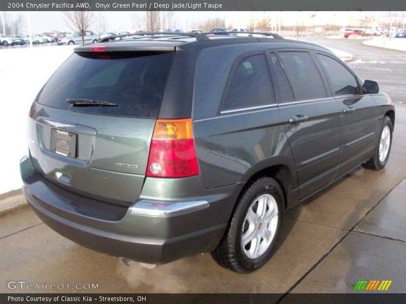 Onyx Green Pearl / Deep Jade/Light Taupe 2004 Chrysler Pacifica AWD