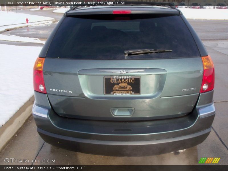 Onyx Green Pearl / Deep Jade/Light Taupe 2004 Chrysler Pacifica AWD