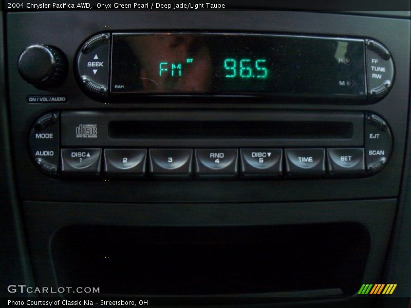 Onyx Green Pearl / Deep Jade/Light Taupe 2004 Chrysler Pacifica AWD