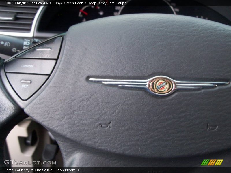 Onyx Green Pearl / Deep Jade/Light Taupe 2004 Chrysler Pacifica AWD