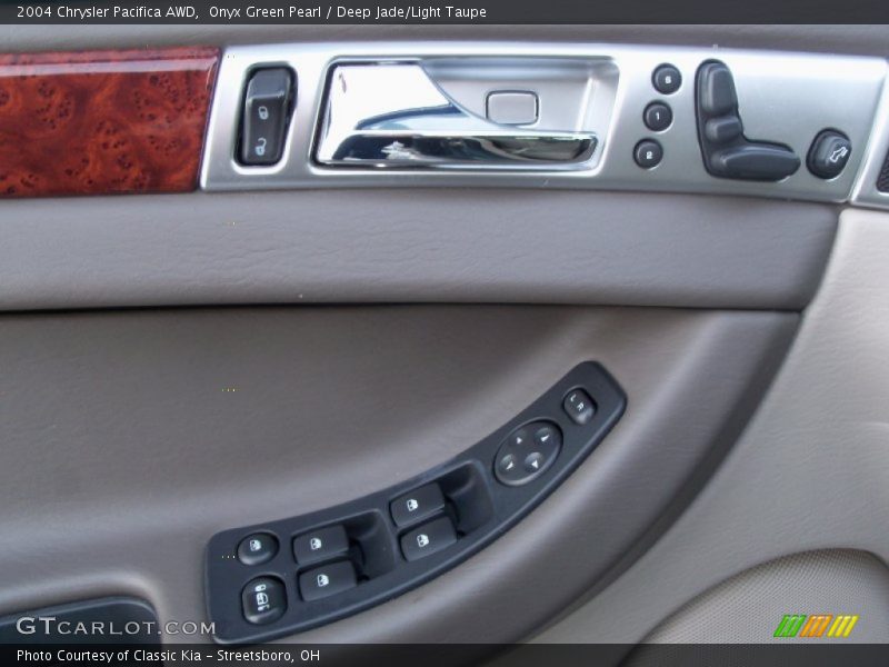 Onyx Green Pearl / Deep Jade/Light Taupe 2004 Chrysler Pacifica AWD