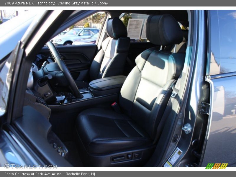 Sterling Gray Metallic / Ebony 2009 Acura MDX Technology