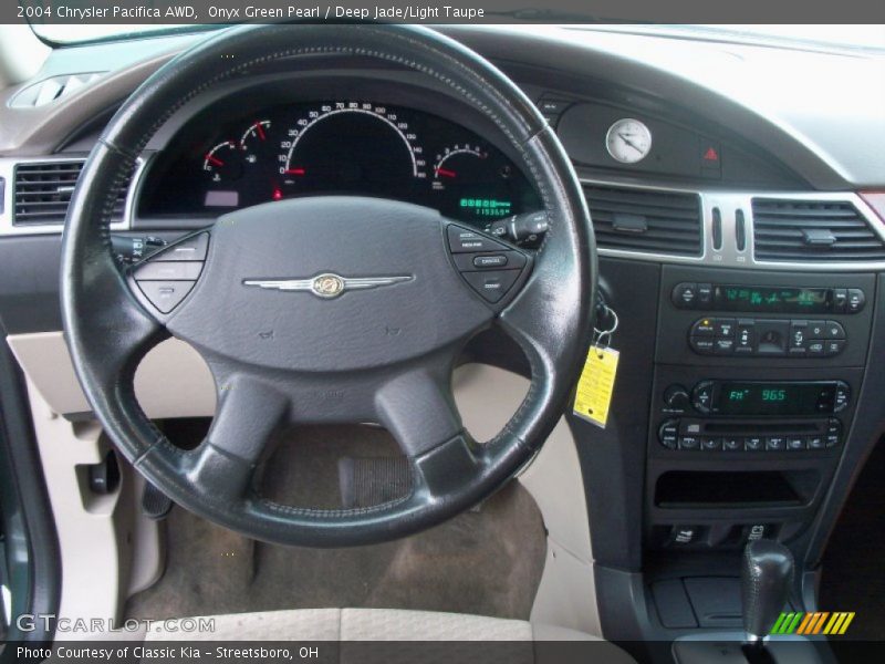 Onyx Green Pearl / Deep Jade/Light Taupe 2004 Chrysler Pacifica AWD