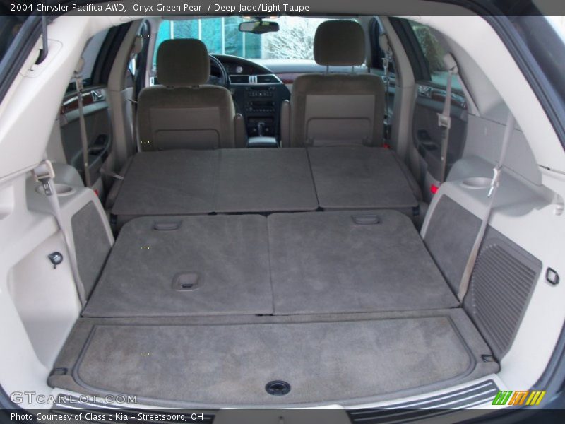 Onyx Green Pearl / Deep Jade/Light Taupe 2004 Chrysler Pacifica AWD