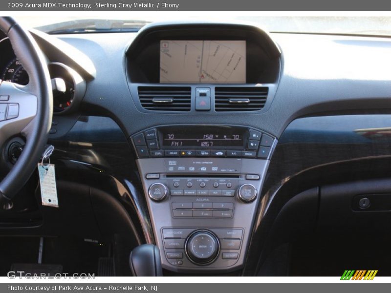 Sterling Gray Metallic / Ebony 2009 Acura MDX Technology