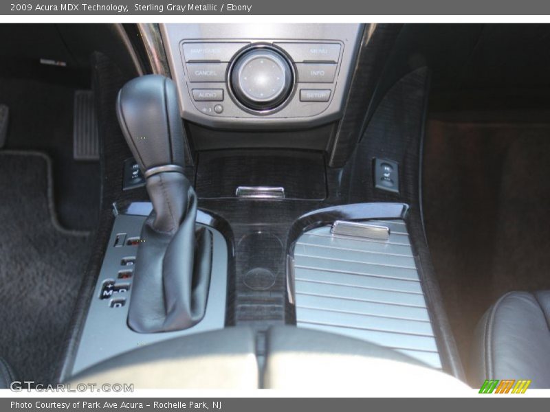 Sterling Gray Metallic / Ebony 2009 Acura MDX Technology