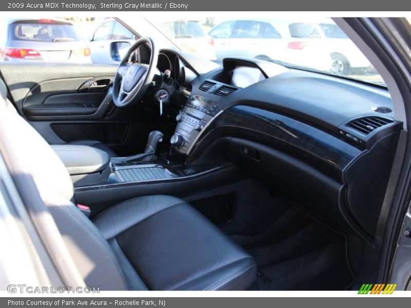 Sterling Gray Metallic / Ebony 2009 Acura MDX Technology