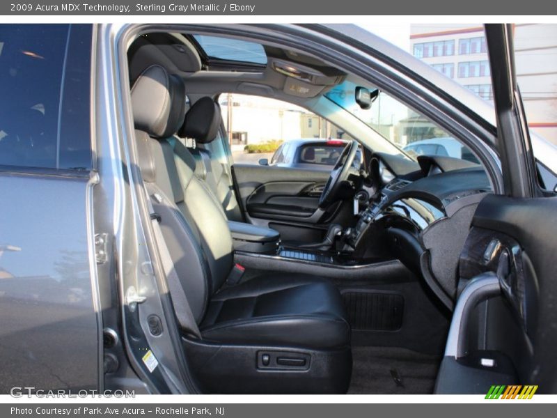 Sterling Gray Metallic / Ebony 2009 Acura MDX Technology