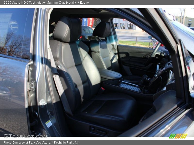 Sterling Gray Metallic / Ebony 2009 Acura MDX Technology