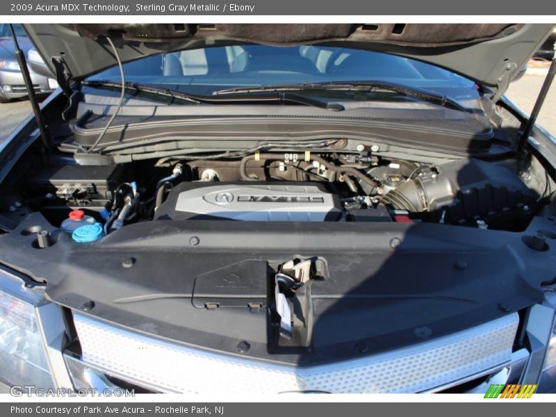 Sterling Gray Metallic / Ebony 2009 Acura MDX Technology