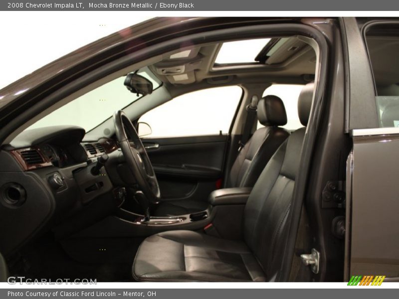 Mocha Bronze Metallic / Ebony Black 2008 Chevrolet Impala LT