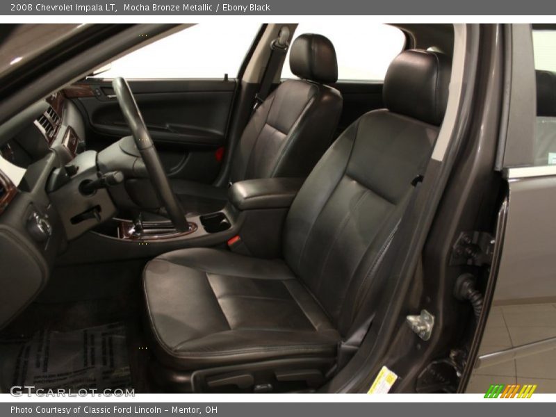 Mocha Bronze Metallic / Ebony Black 2008 Chevrolet Impala LT