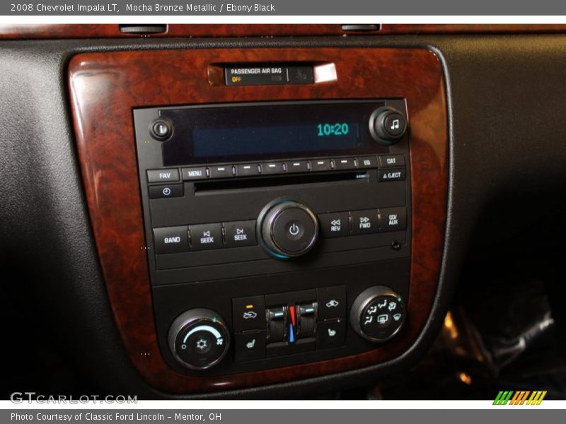 Mocha Bronze Metallic / Ebony Black 2008 Chevrolet Impala LT