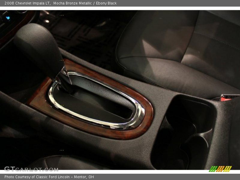 Mocha Bronze Metallic / Ebony Black 2008 Chevrolet Impala LT