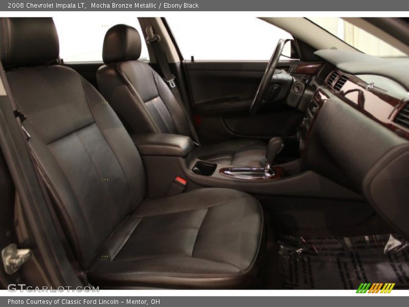 Mocha Bronze Metallic / Ebony Black 2008 Chevrolet Impala LT