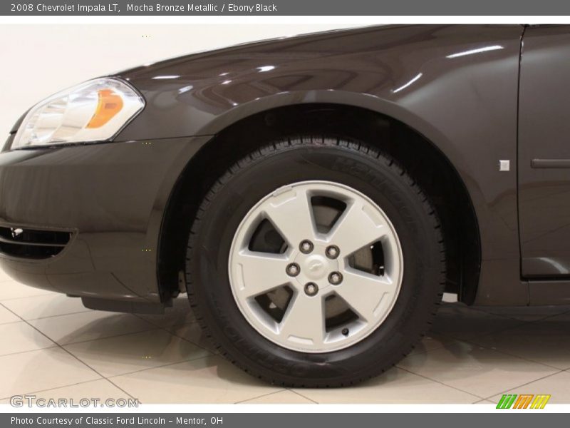 Mocha Bronze Metallic / Ebony Black 2008 Chevrolet Impala LT