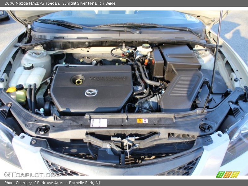 Sunlight Silver Metallic / Beige 2006 Mazda MAZDA3 i Sedan