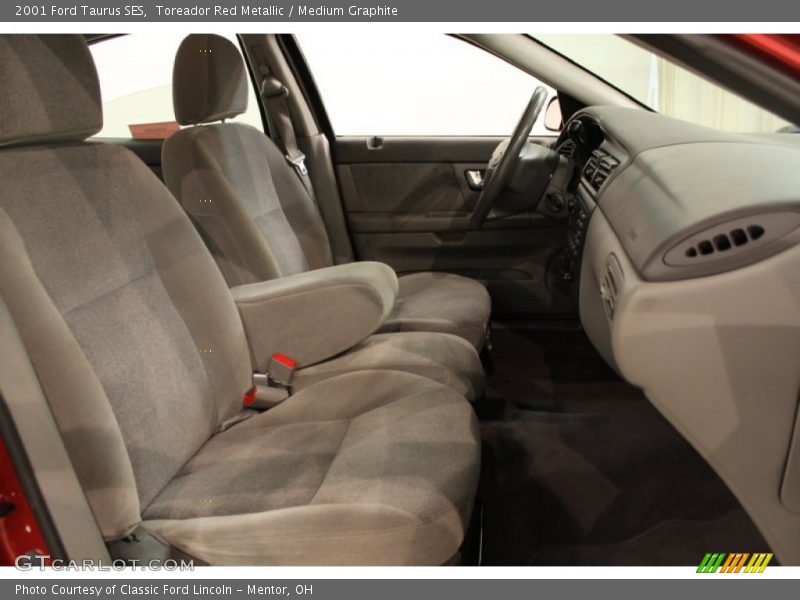 Toreador Red Metallic / Medium Graphite 2001 Ford Taurus SES