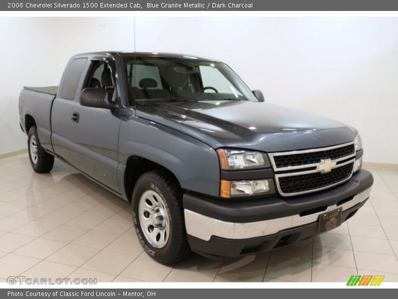 Blue Granite Metallic / Dark Charcoal 2006 Chevrolet Silverado 1500 Extended Cab