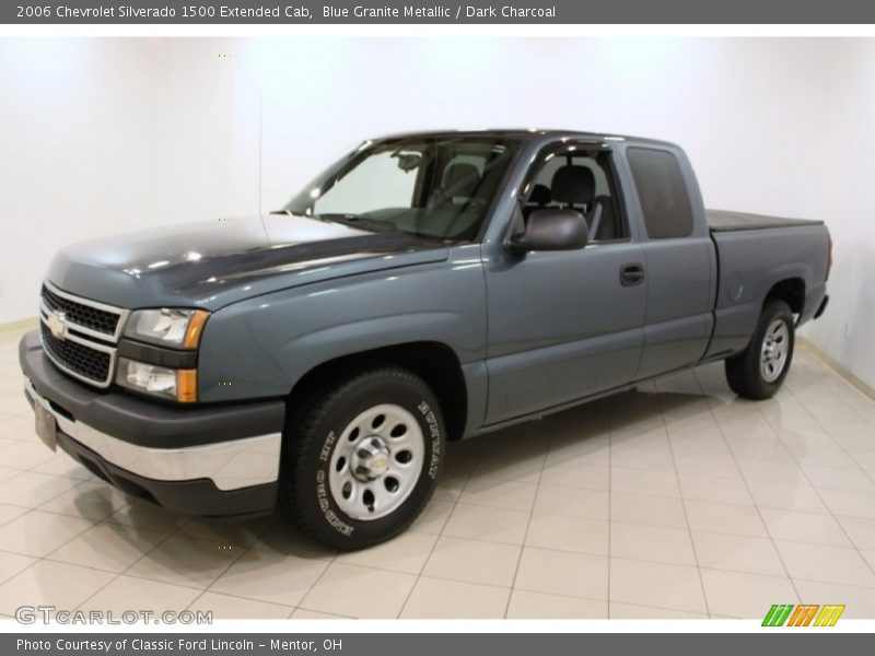 Blue Granite Metallic / Dark Charcoal 2006 Chevrolet Silverado 1500 Extended Cab