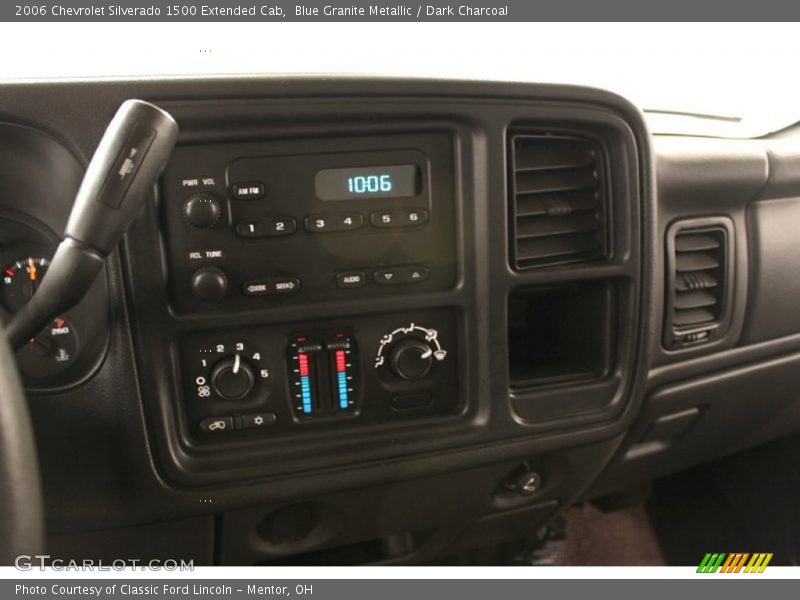 Blue Granite Metallic / Dark Charcoal 2006 Chevrolet Silverado 1500 Extended Cab