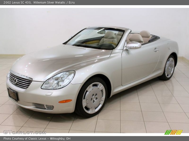 Millenium Silver Metallic / Ecru 2002 Lexus SC 430