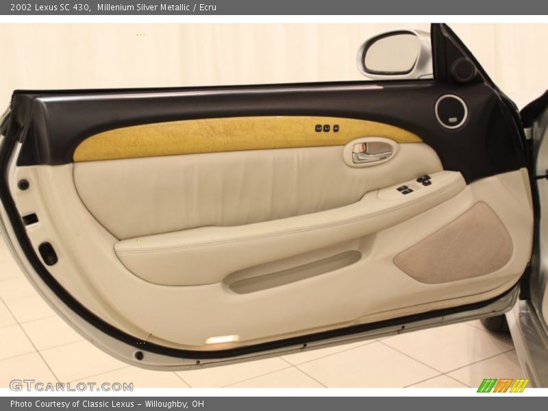 Millenium Silver Metallic / Ecru 2002 Lexus SC 430
