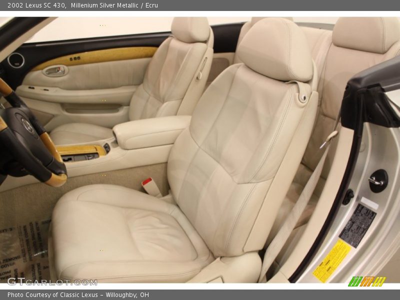  2002 SC 430 Ecru Interior