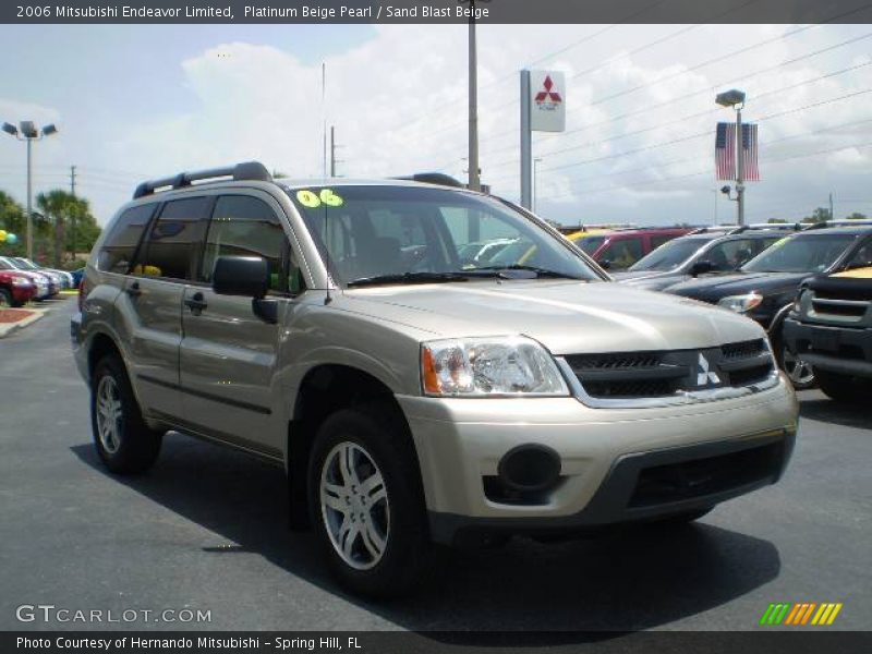 Platinum Beige Pearl / Sand Blast Beige 2006 Mitsubishi Endeavor Limited