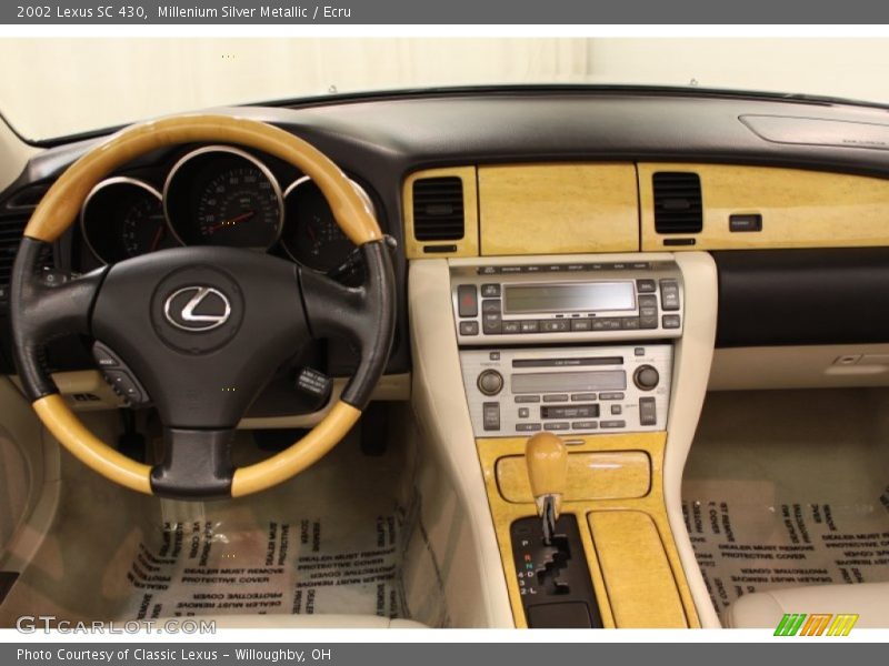 Millenium Silver Metallic / Ecru 2002 Lexus SC 430