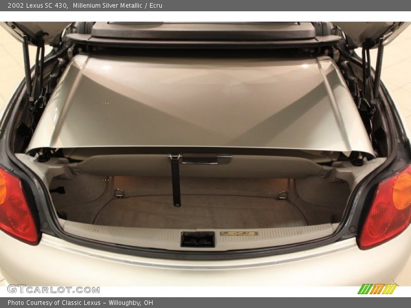 Millenium Silver Metallic / Ecru 2002 Lexus SC 430