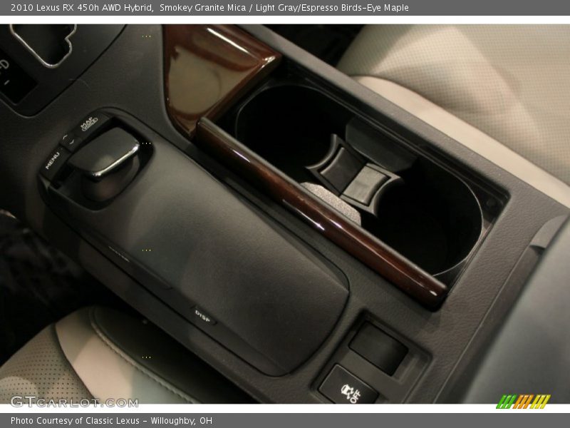 Smokey Granite Mica / Light Gray/Espresso Birds-Eye Maple 2010 Lexus RX 450h AWD Hybrid