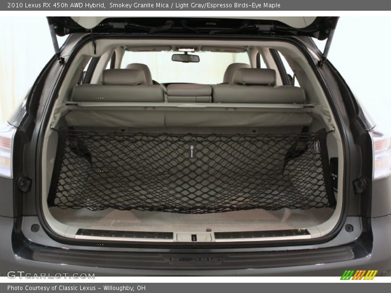 Smokey Granite Mica / Light Gray/Espresso Birds-Eye Maple 2010 Lexus RX 450h AWD Hybrid