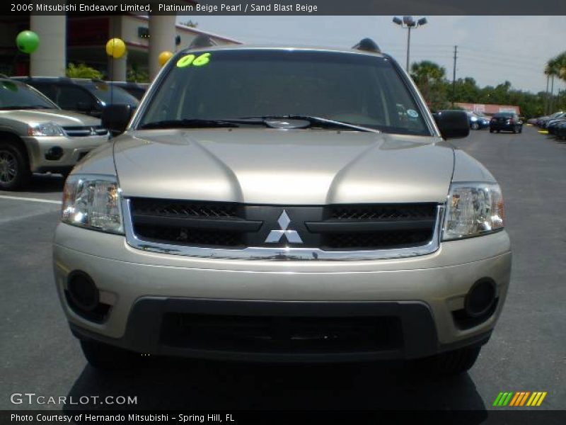 Platinum Beige Pearl / Sand Blast Beige 2006 Mitsubishi Endeavor Limited