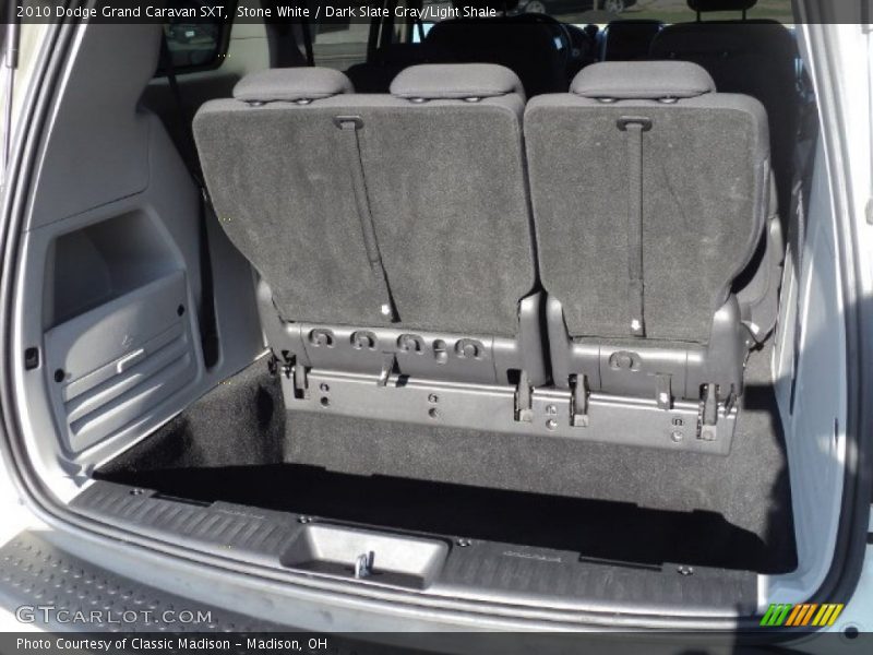 Stone White / Dark Slate Gray/Light Shale 2010 Dodge Grand Caravan SXT