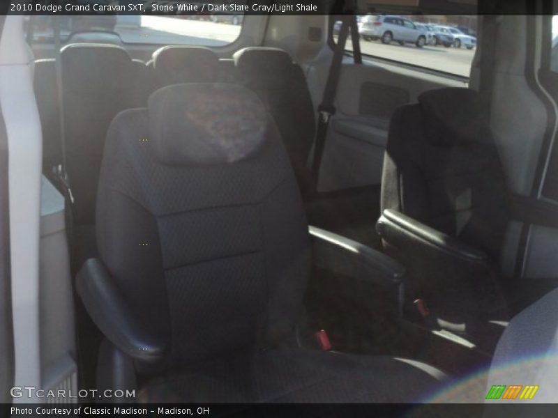 Stone White / Dark Slate Gray/Light Shale 2010 Dodge Grand Caravan SXT