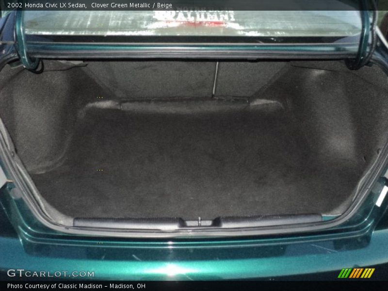  2002 Civic LX Sedan Trunk