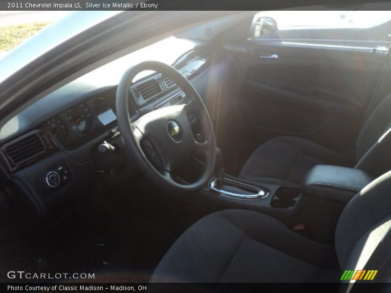 Silver Ice Metallic / Ebony 2011 Chevrolet Impala LS