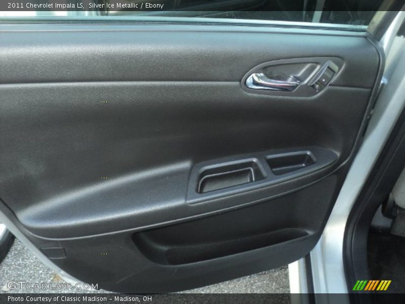 Silver Ice Metallic / Ebony 2011 Chevrolet Impala LS