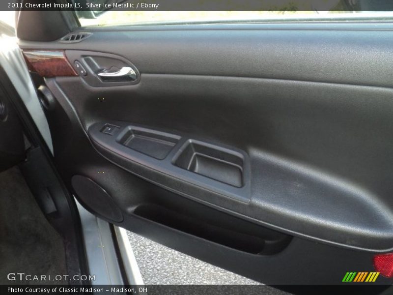 Silver Ice Metallic / Ebony 2011 Chevrolet Impala LS