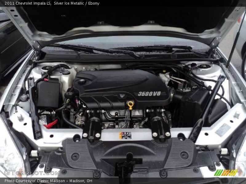 Silver Ice Metallic / Ebony 2011 Chevrolet Impala LS