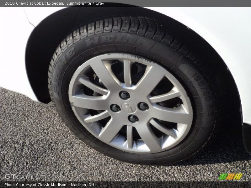 Summit White / Gray 2010 Chevrolet Cobalt LS Sedan
