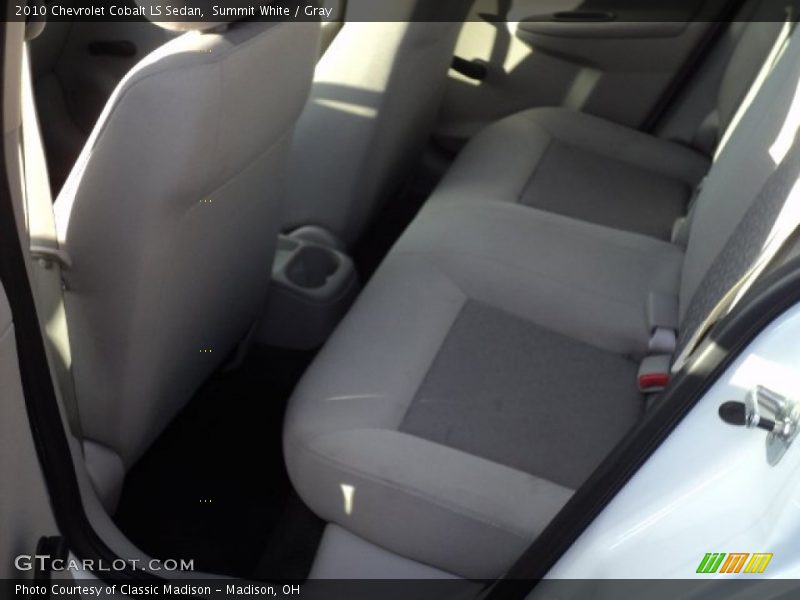 Summit White / Gray 2010 Chevrolet Cobalt LS Sedan