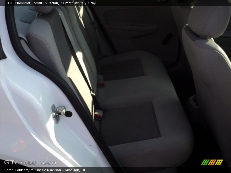 Summit White / Gray 2010 Chevrolet Cobalt LS Sedan