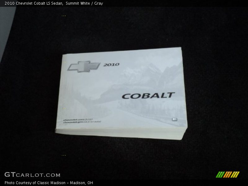Summit White / Gray 2010 Chevrolet Cobalt LS Sedan
