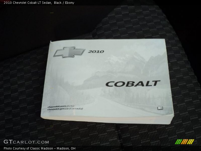Black / Ebony 2010 Chevrolet Cobalt LT Sedan